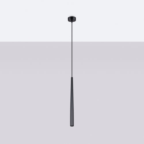 Sollux Lighting Staande lamp BLISS 1 zwart - 8x8x118cm