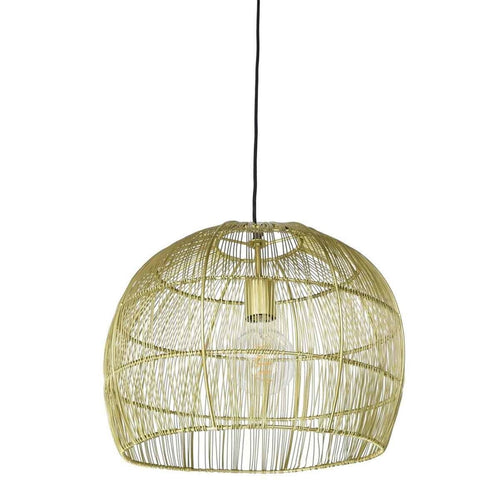 Urban Interiors hanglamp Frenk - 1 lichts - 42  x 150   cm - goud - vtwonen shop