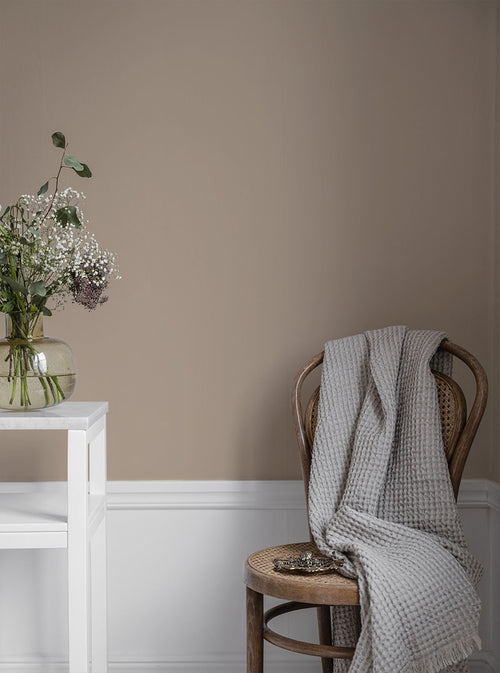 Duro Wallpaper behang effen licht oudroze - 53 cm x 10.05 m - 662214 - vtwonen shop