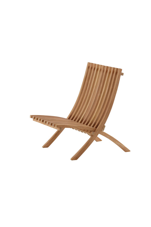 Rebellenclub Loungestoel Eden - Set van 2 - Naturel Hout