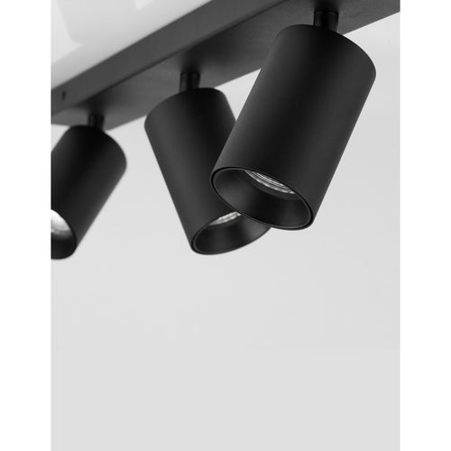 Nova Luce TOD Plafondspot met balk, zandkleurig zwart, GU10, 3x10W