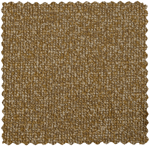 WOOOD bankje 160 cm Mojo - Bouclé - Geel/Bruin Melange - 49x160x45 cm - vtwonen shop