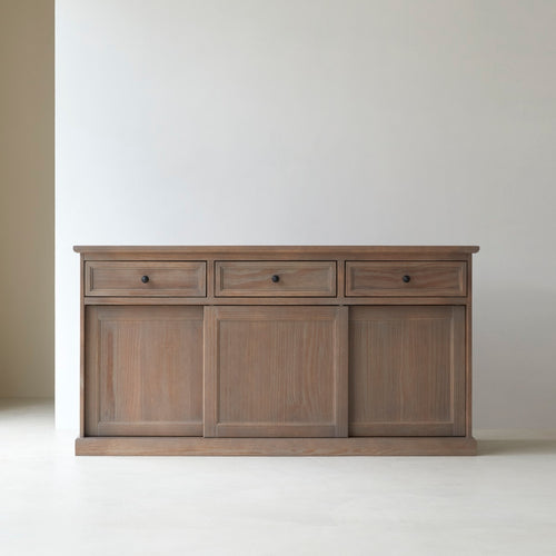 Tikamoon Massief grenen buffetkast 170 cm - Naturel - vtwonen shop