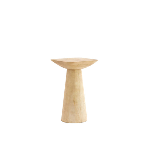 Light & Living bijzettafel Dego - bruin - 33x33x53cm