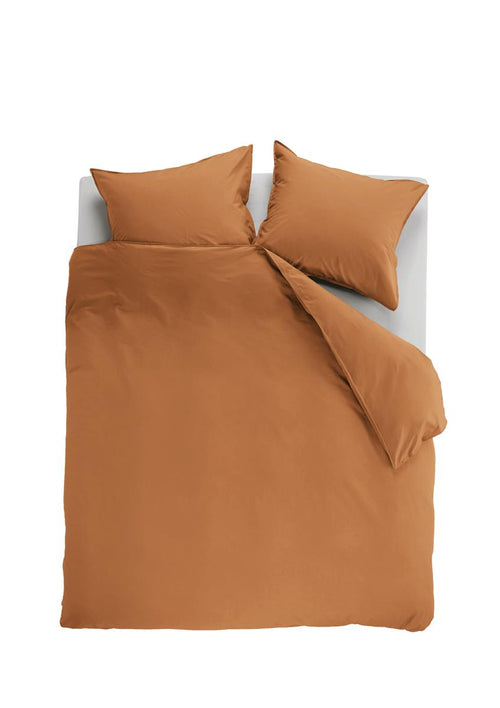 Ambiante dekbedovertrek Cotton Uni - 260x200/220 cm - oranje - vtwonen shop