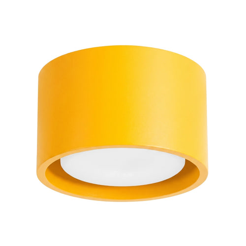 Sollux Lighting Plafondlamp MODO 1 geel Gx53 - 10x10x6cm