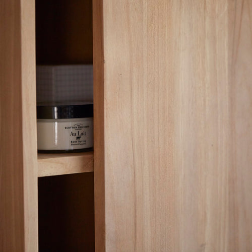 Tikamoon Kolomkast van massief teakhout - Naturel - vtwonen shop