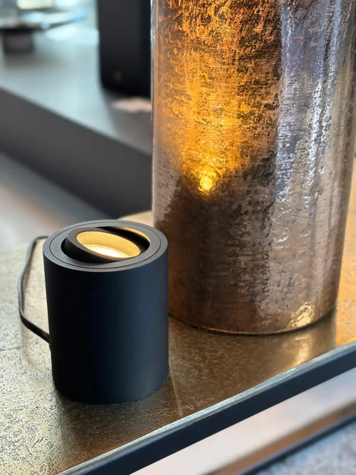 Ylumen tafellamp Fury - 1 lichts - 8  x 10   cm - zwart - vtwonen shop