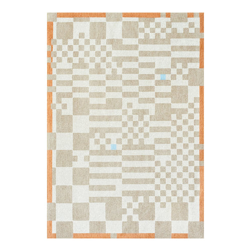 Louis De Poortere vloerkleed Greyhound - beige - 200x280cm