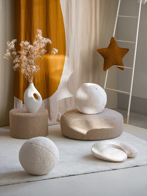 Wigiwama Bal Kussen - Crème