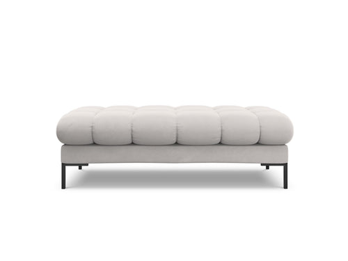 Cosmopolitan Design Bank Bali 2-zits, flueel, geld - 62x133x40cm