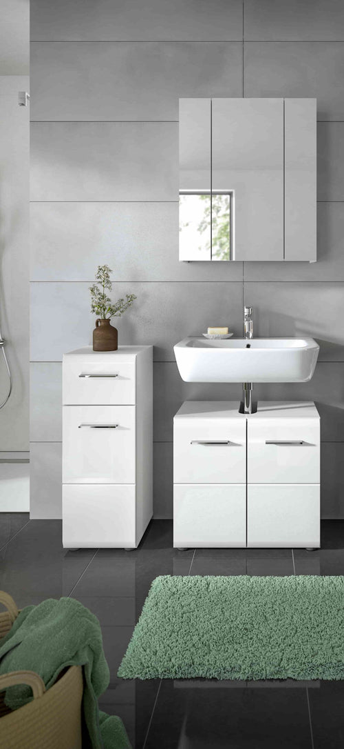 Furnilux Badkamercombinatie Ice 3-delig - 105cm x 185cm x 32cm