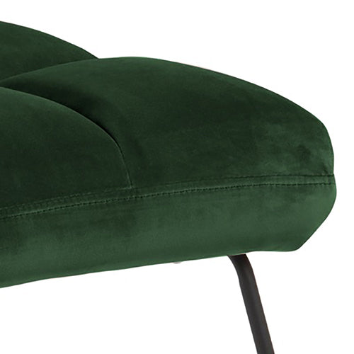 Rebellenclub Fauteuil Zaragoza - Groen met zwarte poten - vtwonen shop