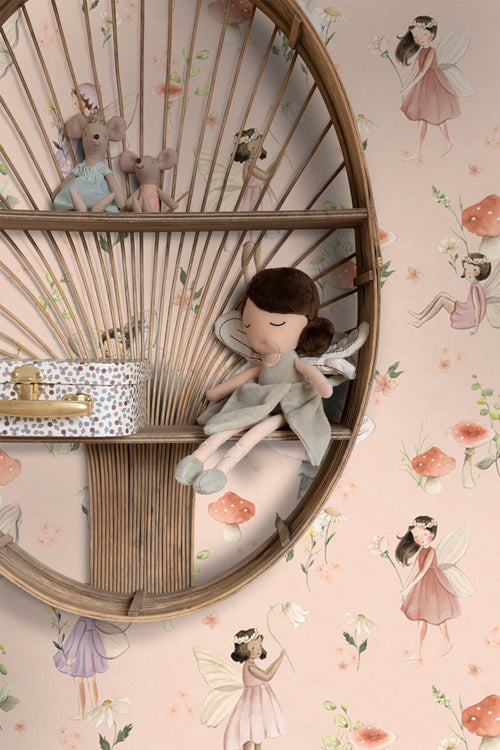 ESTAhome behang elfjes roze - 50 x 900 cm - 131341 - vtwonen shop