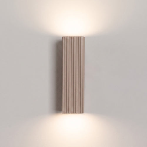 Sollux Lighting Wandlamp RAYO 20 taupe - 6x8x20cm