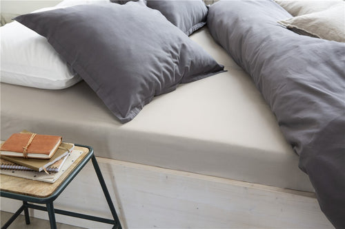 Walra - Hoeslaken Jersey - 90x200/210 cm - Zand