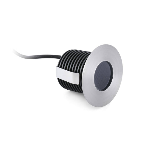 Faro Grund - LED Medium Outdoor In Grond Inbouwspot Mat Nikkel IP67