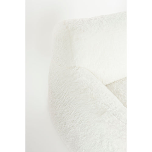 Bold Monkey Cuddle the Yeti Fauteuil/ Loungestoel Pluche Wit - vtwonen shop