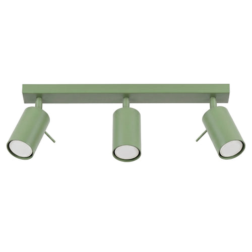 Sollux Lighting Plafondlamp RING 3L salie - 45x6x16cm