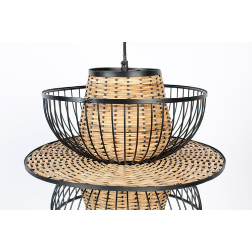 Housecraft Living Carmen Hanglamp L - Zwart - vtwonen shop