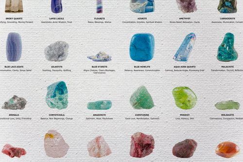 Canvas 60x40 Afdruk Kristallen