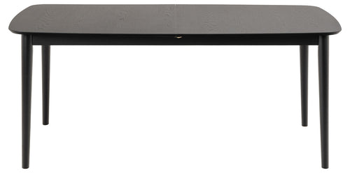 Rebellenclub Eetkamertafel Kristiansand - 180 x 90 cm - Zwart - vtwonen shop