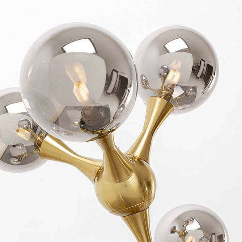 Kare Design Vloerlamp Atomic Balls 174cm goud - vtwonen shop