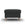 Cosmopolitan Design Poef Kyoto flueel zwart - 70x70x45cm