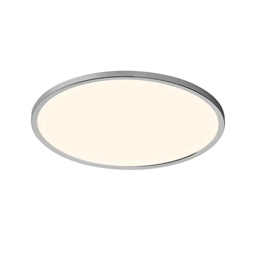 Nordlux Oja Plafondlamp - Ø43cm - LED - 3000/4000K - Chroom