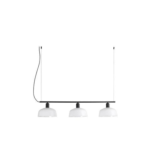 Faro Tatawin Middelgrote witte lineaire staaf hanglamp