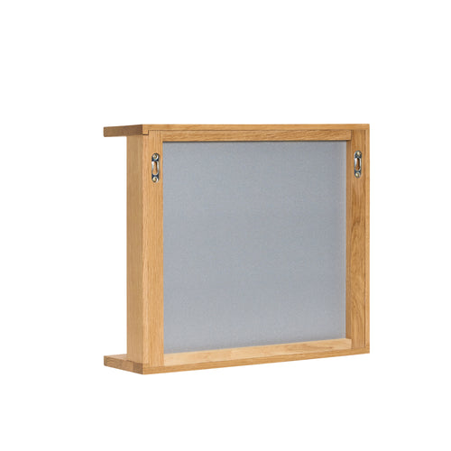 Hübsch spiegel Base - mdf/spiegelglas/eiken fineer/eikenhout - 35x12xh50cm