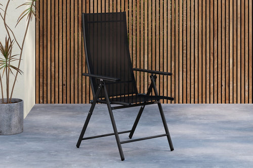 Rebellenclub Tuinstoel Pepe - Set van 2 - Zwart - vtwonen shop