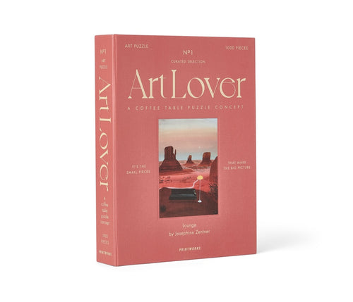 Printworks Art Lover Boek Puzzel - Lounge - 1000 stukjes - vtwonen shop