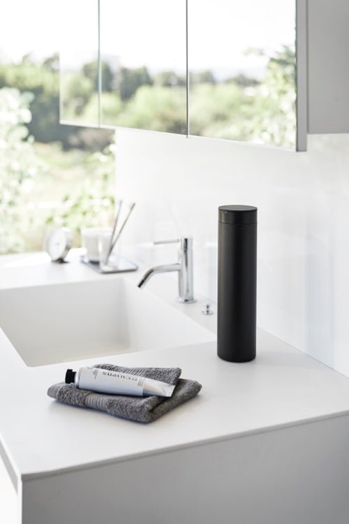 Yamazaki Tissuebox Rond - Tower - Zwart