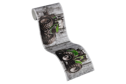 A.S. Création behang houtlook groen en grijs - 53 cm x 10.05 m - AS-358431 - vtwonen shop