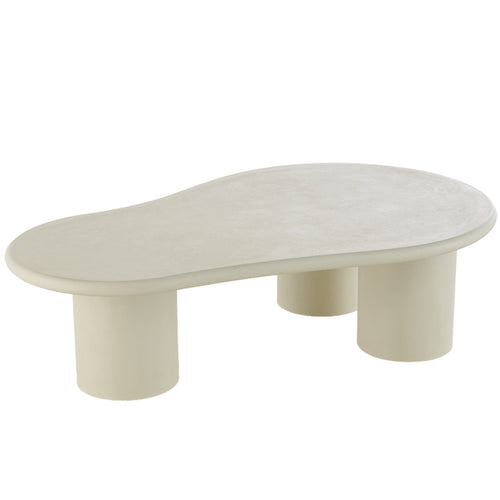 DÉJA Living Salontafel Maud Organisch - Beige - 130x80x35cm - vtwonen shop