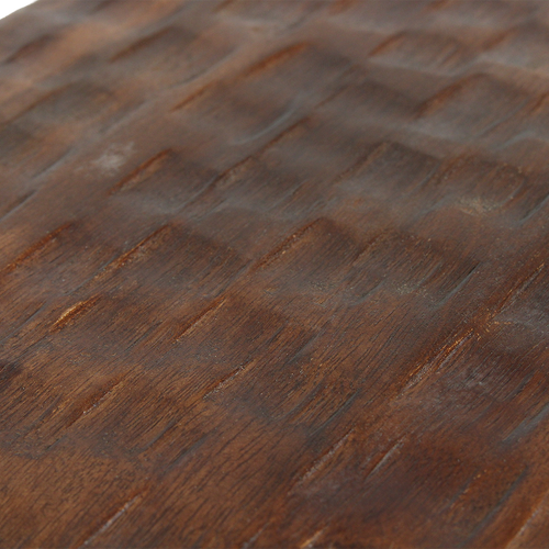 Raw materials krukje chiseled top - bruin - 40x25x20 cm - vtwonen shop