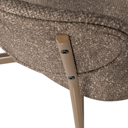 WOOOD eetkamerstoelen Valor - Polyester - Zand- Set van 2 - vtwonen shop