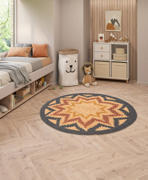 AFK Living vloerkleed Qom - handgemaakt - Jute - 120 x 170 cm - vtwonen shop