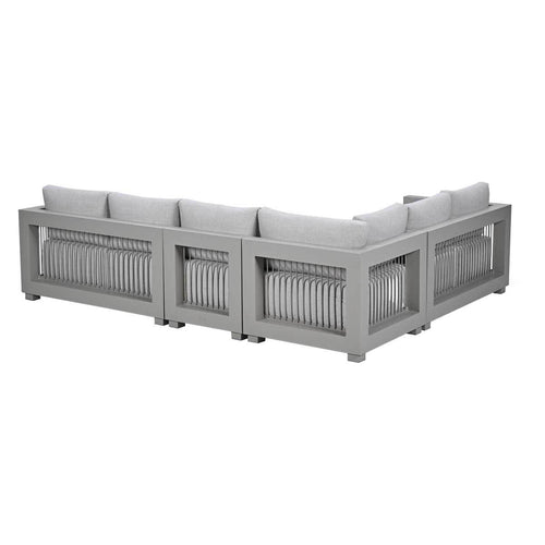 Garden Impressions Loungebank Berthill 4-delig - taupe