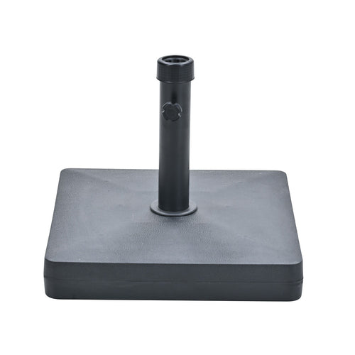 Hippo parasolvoet - beton - 25 kg - zwart - vtwonen shop