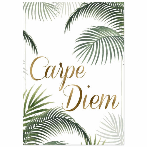 Artfulprints  Boho – Carpe diem   poster A4 21x29.7 cm - vtwonen shop