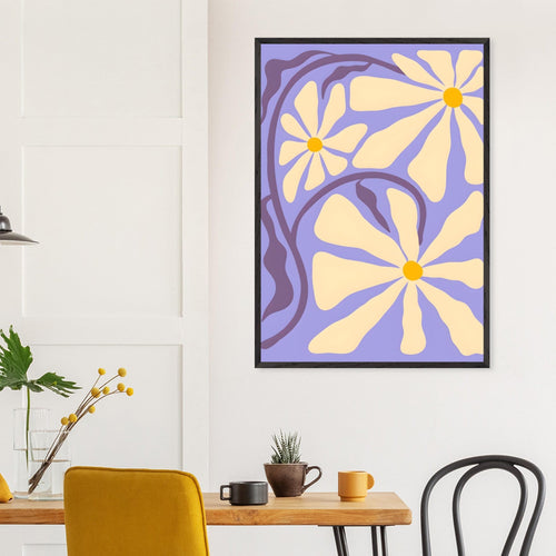 Artfulprints Poster Matisse – Essence of bloom   - 50x70 cm - Paars