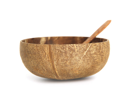 Furnilux Kokoskommen met eetlepel - Set van 2 - handgemaakt - geschenkdoos - vtwonen shop