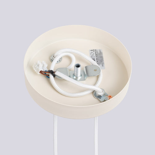 Sollux Lighting Hanglamp HALO 2P beige - 15x15x120cm
