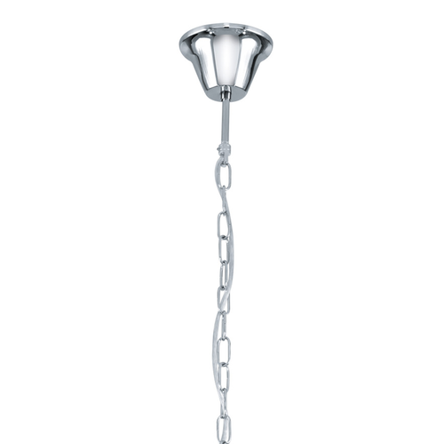 Stars of Light  hanglamp Basilano - e14 - ø 82 cm - chroom/cognac