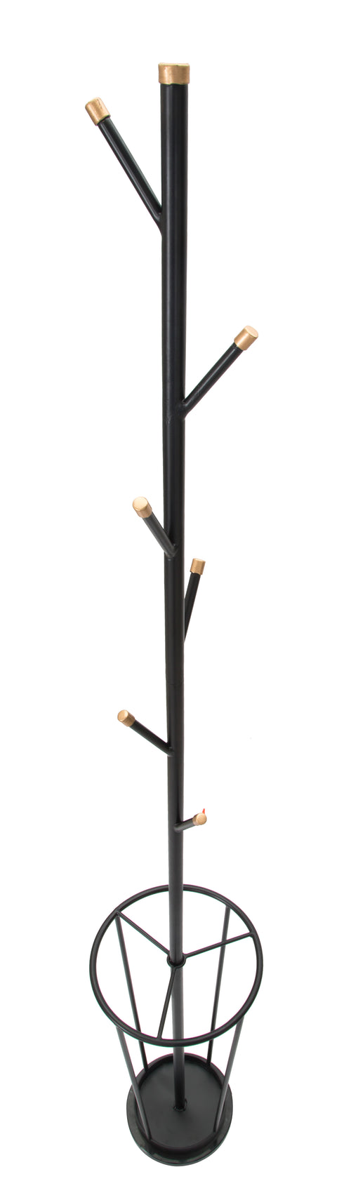 Mauro Ferretti kapstok - Ø 26x176 cm - zwart