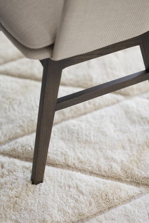 Rowico Home Windham Eetkamerstoel Beige - Armleuning - Donker Eiken