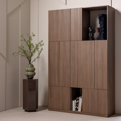 WOOOD plantenstandaard Rexo - Metaal Hoogglans - Bruin - 67x28x28