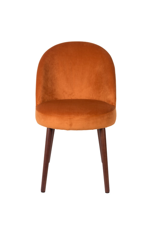 Dutchbone Barbara Stoel Oranje - Set van 2 - vtwonen shop